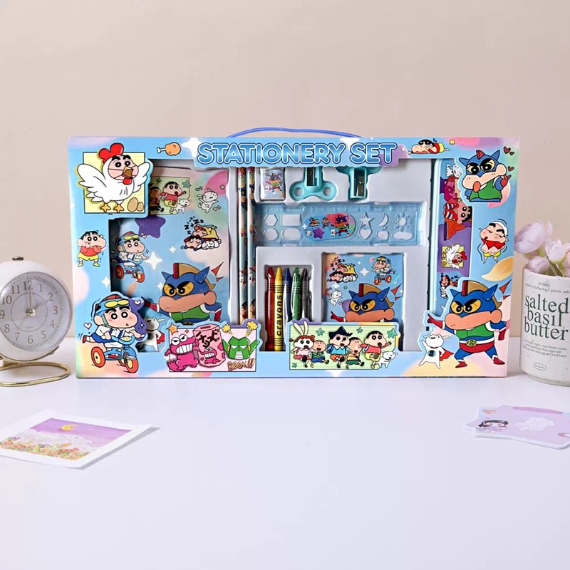 Ideal Stationery & Office Supply - مجموعة قرطاسية كرتونية لطيفة من كرايون