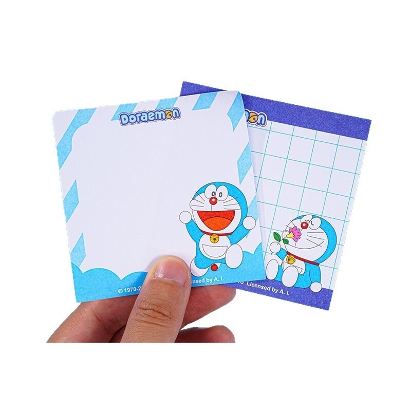 Stationery Warehouse - 4 قطع من ملاحظات دورايمون اللاصقة،