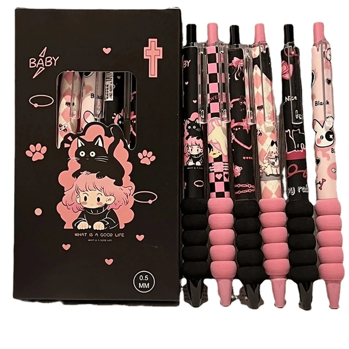 Ideal Stationery & Office Supply - مجموعة أقلام أنيقة وجذابة من 6