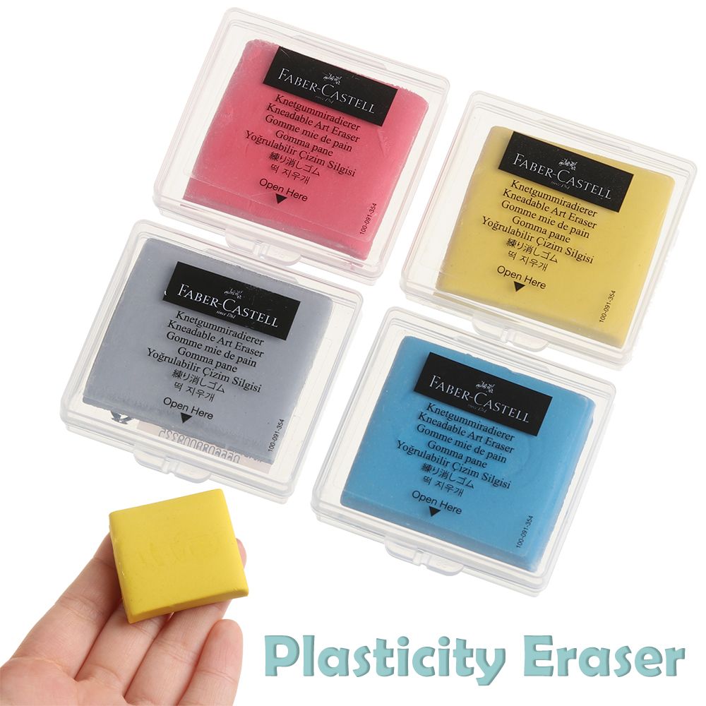 Rubber Eraser Kneaded - ممحاة مطاطية ناعمة من اللدونة، ممحاة