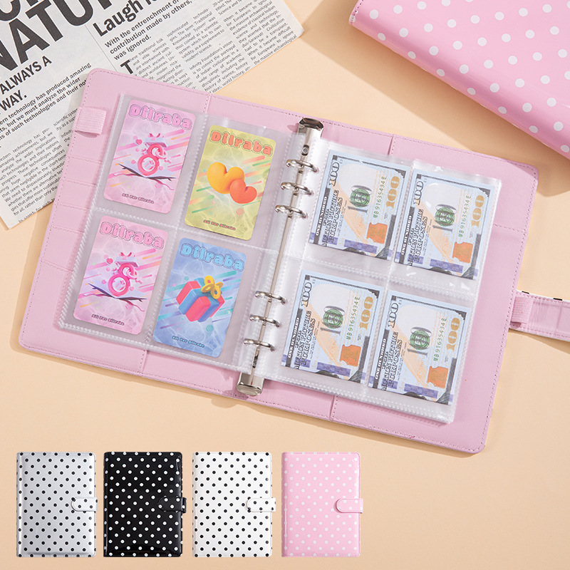 Notebook Dotted A5 - دفتر ملاحظات ميزانية منقط بحجم A5،
