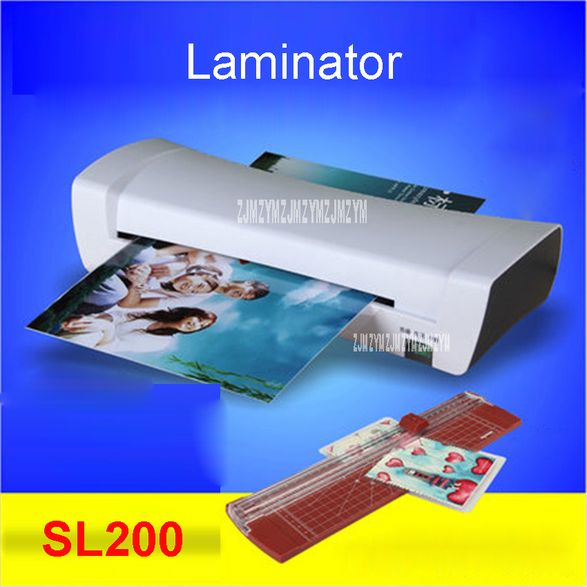 Document Laminator Pouch - SL200 الأبيض A4 صور تغليف مكتب