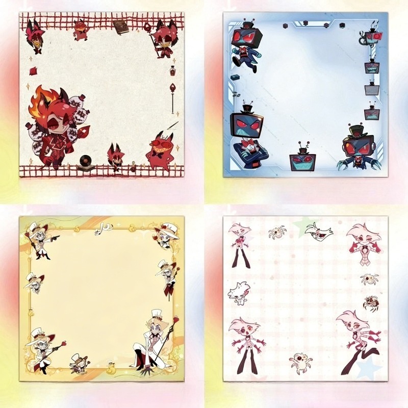 Stationery Warehouse - 4 قطع من ملاحظات هزبن هوتيل