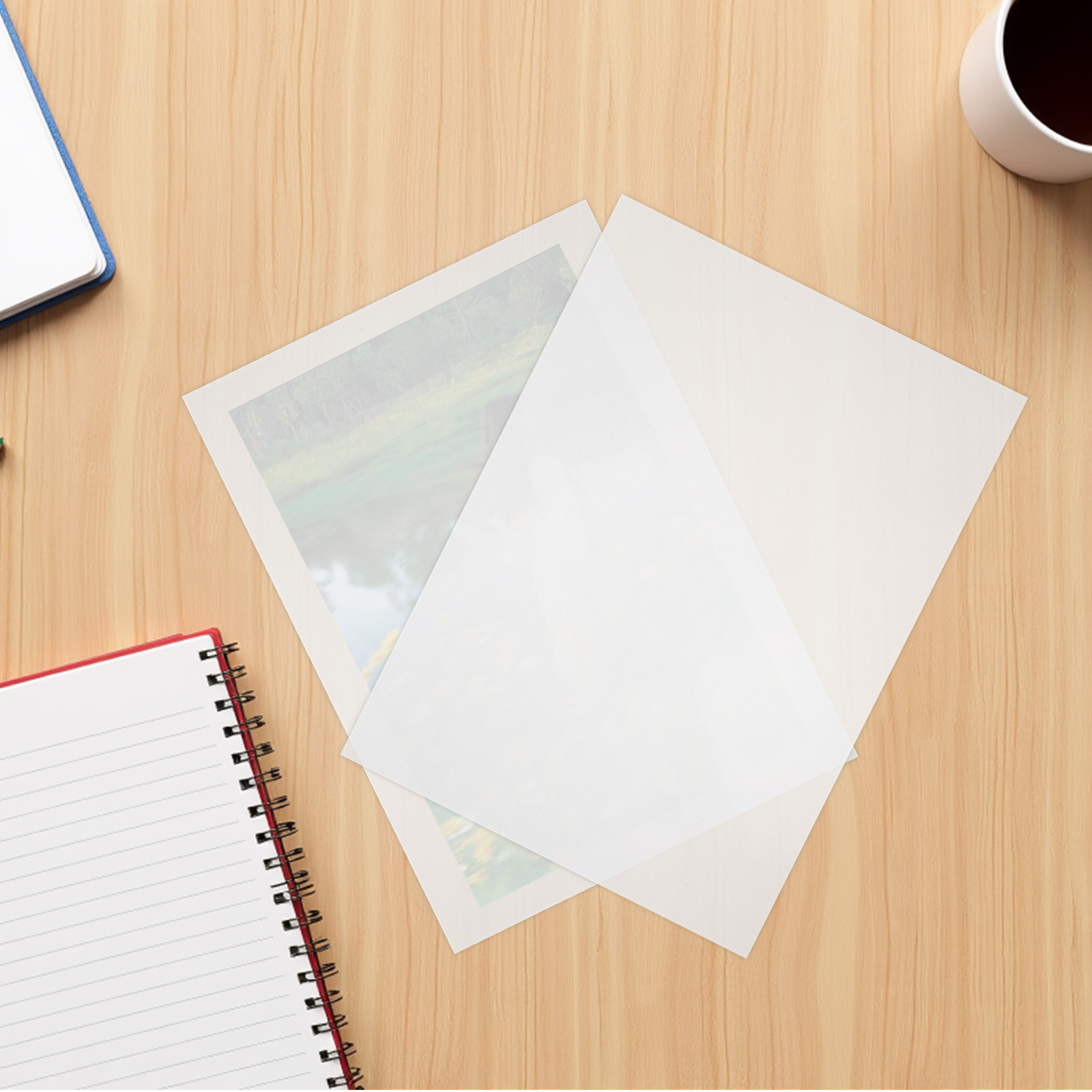 Document Laminator Pouch - 100 ورقة تغليف حراري مقاس A4