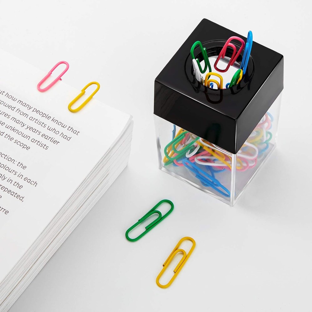مجموعة موزعات مشابك ورقية مغنا - مراجعة Paperclip Magnetic Set وسعره