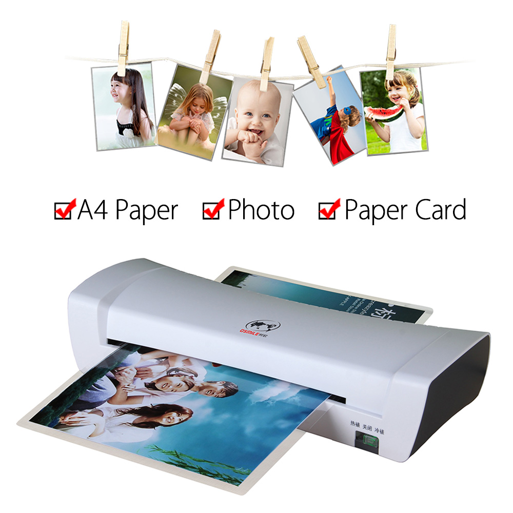 SL200 A4 الساخن و ماكينة صناعة - مراجعة Document Laminator Pouch وسعره