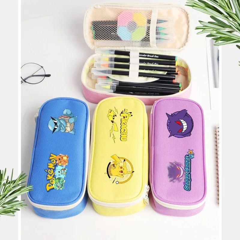 مقلمة بوكيمون بيكاتشو لطيفة لل - مراجعة Pencil Case Large وسعره