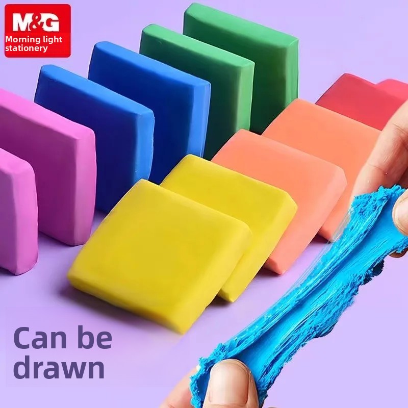 ممحاة قابلة للعجن من M&G، ممحا - مراجعة Rubber Eraser Kneaded وسعره
