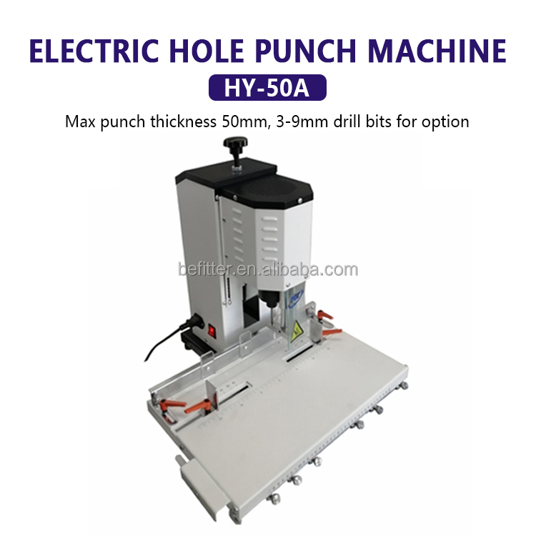 آلة ثقب الورق الكهربائية المكت - مراجعة Paper Punch 3 Hole وسعره