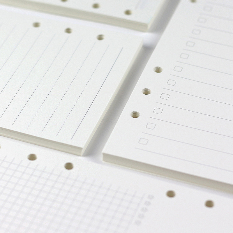 45 ورقة A5 A6A7 دفتر أوراق فضف - مراجعة Notebook Dotted A5 وسعره