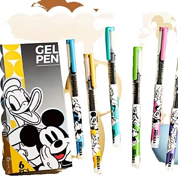 6 قطع من أقلام ديزني ميكي ومين - مراجعة Stationery Warehouse وسعره