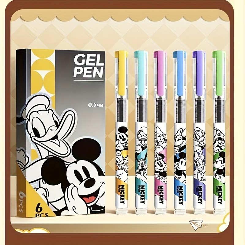 6 قطع من أقلام ديزني ميكي ومين - مراجعة Stationery Warehouse وسعره