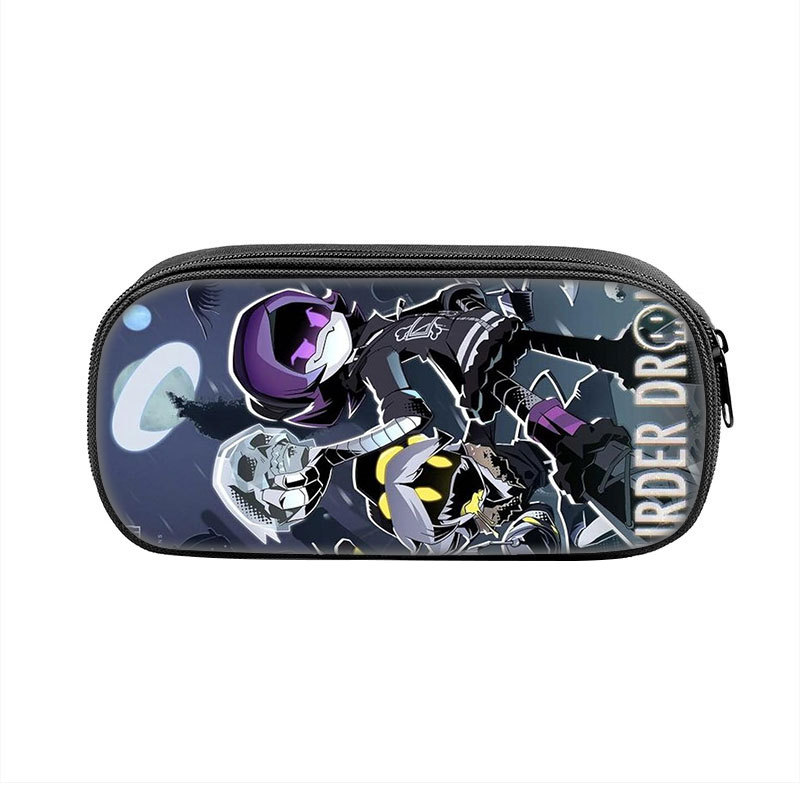 حقيبة أقلام أنمي Murder Drones - مراجعة Pencil Case Large وسعره