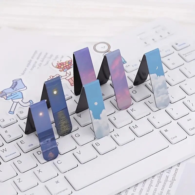 2 قطعة/المجموعة الخيال الغيوم  - مراجعة Paperclip Magnetic Set وسعره