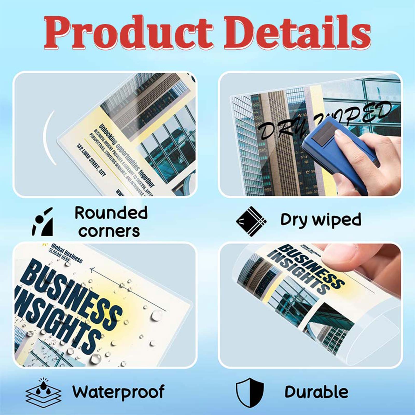 100 ورقة تغليف حراري مقاس 4.3× - مراجعة Document Laminator Pouch وسعره