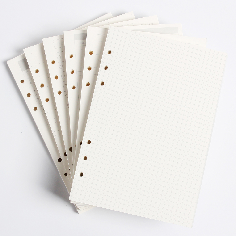 الكلاسيكية 6 ثقوب الموثق دفتر  - مراجعة Notebook Dotted A5 وسعره
