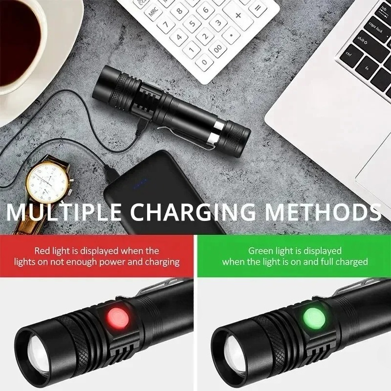 مصباح يدوي LED قابل لإعادة الش - مراجعة Stationery Supply وسعره