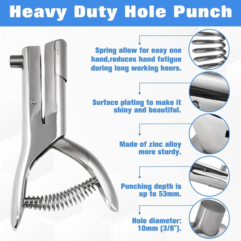 مثقب ورق يدوي قوي ذو فتحة واحد - مراجعة Paper Punch 3 Hole وسعره