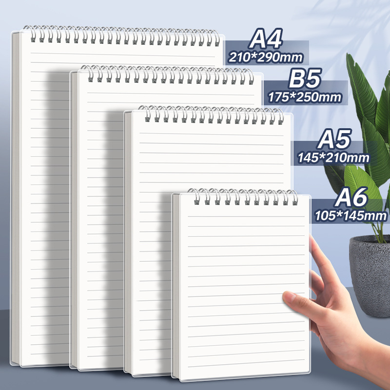 A4 A5 B5 دوامة كتاب لفائف دفتر - مراجعة Notebook Dotted A5 وسعره
