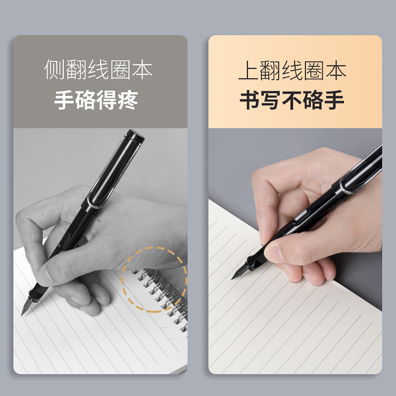 A4 A5 B5 دوامة كتاب لفائف دفتر - مراجعة Notebook Dotted A5 وسعره