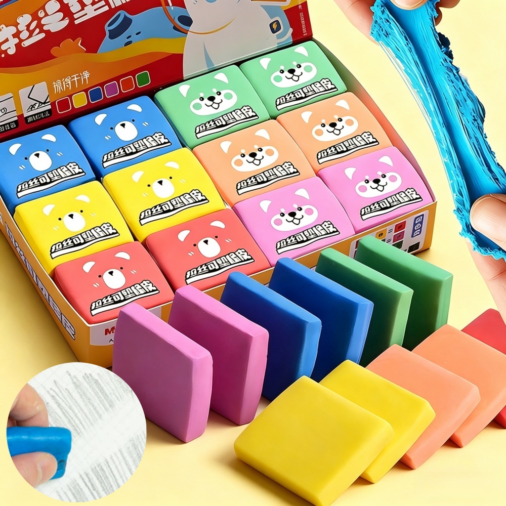 ممحاة قابلة للعجن من M&G، ممحا - مراجعة Rubber Eraser Kneaded وسعره